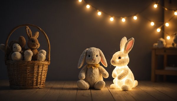 La veilleuse lapin : une douce lumière pour vos nuits d'enfants