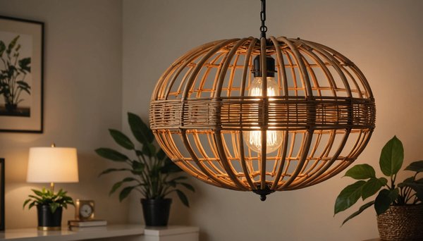 Luminaire en rotin de haute qualité : illuminez votre intérieur
