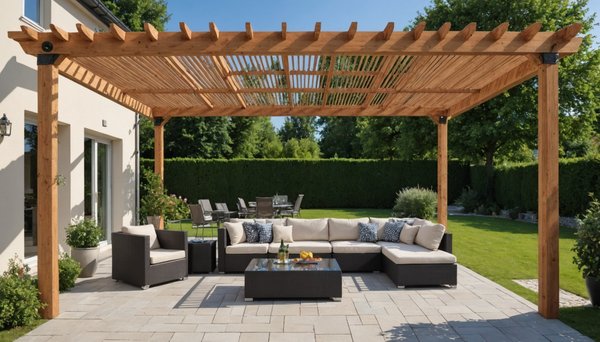 Les pergolas terrasse en rosace à ancenis : un choix élégant